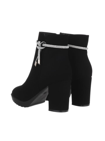 Ital-Design Stiefelette in Schwarz