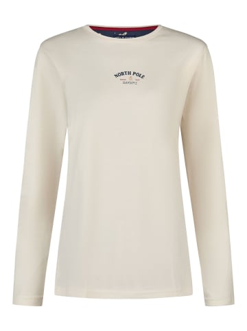 Happy Shorts Pyjama Christmas in offwhite/ navy