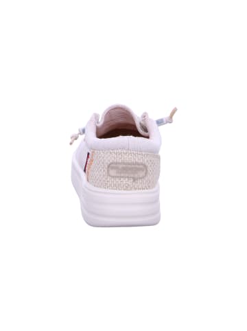 Fusion Leinenschuh  in Weiß