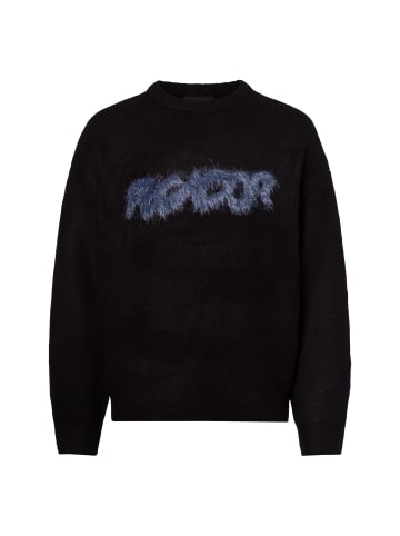 PEGADOR Strickpullover Tripole in schwarz lila - 0001