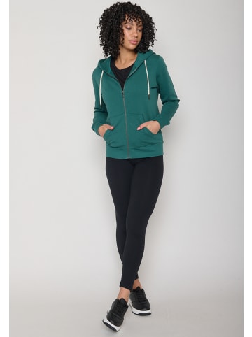 GreenBomb Jacke Basic in Dschungel Grün