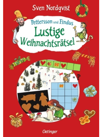 Oetinger Buch - Pettersson und Findus. Lustige Weihnachtsrätsel