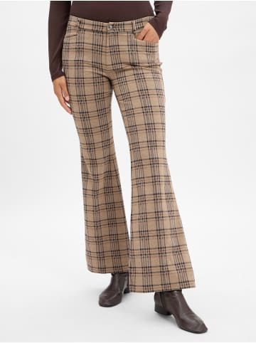 MAC HOSEN Stoffhose Dream Boot in melange schwarz