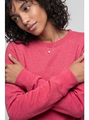 alife and kickin Rundhalspullover LottaAK A in fuchsia