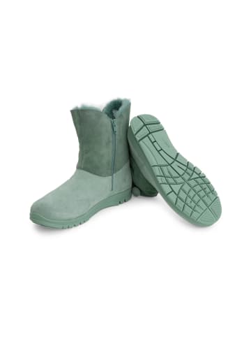 VITAFORM Veloursleder Stiefeletten in mint