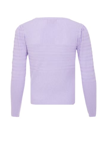 bling bling by leo Damen Strickpullover in Lavendel
