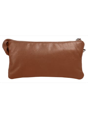 WouWou Umhängetasche echt Leder in cognac