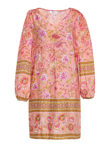 usha FESTIVAL Damen Kleid in Hellrosa Mehrfarbig
