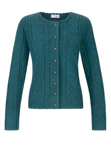 Stockerpoint Stockerpoint Trachtenstrickjacke Lavina in petrol