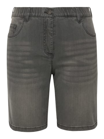 Ulla Popken Bermuda in light grey denim