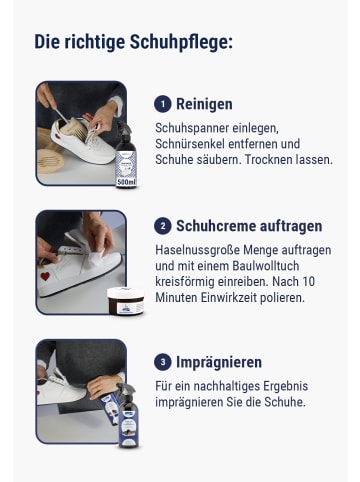 VITAFORM Echt Leder Hirschlederpflegen in schwarz
