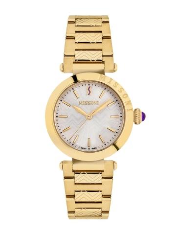 Missoni Analoguhr für Damen in gold