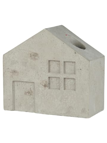 IB Laursen Haus für Stabkerze aus Beton in grau