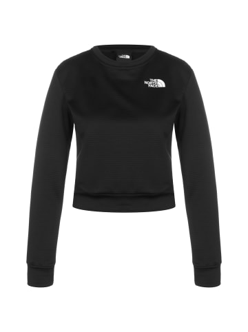 The North Face Sweatshirt Mountain Crew Fleece in schwarz