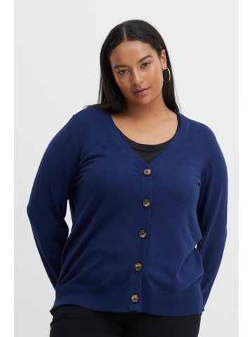 Fransa Strickjacke FPBLUME CAR 2 20611027 in blau