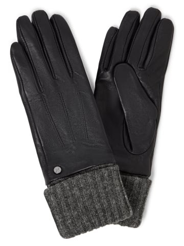 Pearlwood Handschuhe Lipa in schwarz grau - 0001
