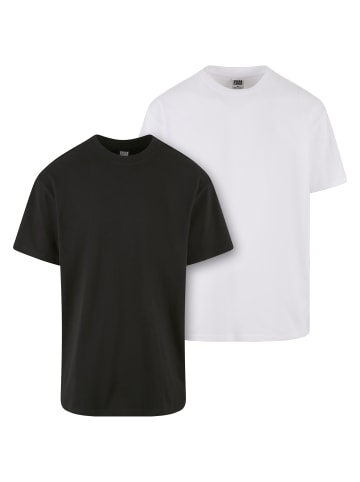 Urban Classics Tall Tee in black+white