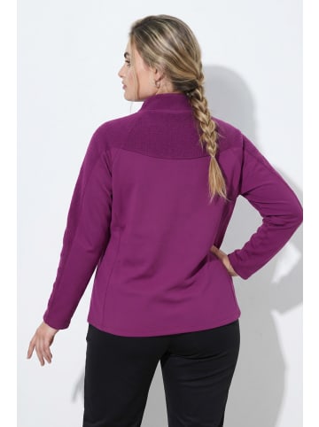 Ulla Popken Sweatshirt in beerenpink