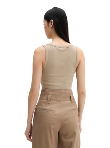 Marc O'Polo Tanktop slim in Earthy Taupe