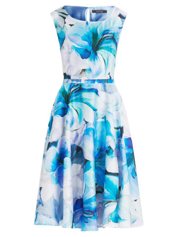 Vera Mont Cocktailkleid mit Print in Blue/White