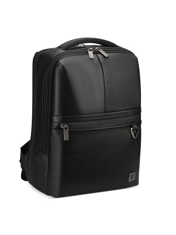Roncato Trial Daypack Leder 40.5 cm Laptopfach in black