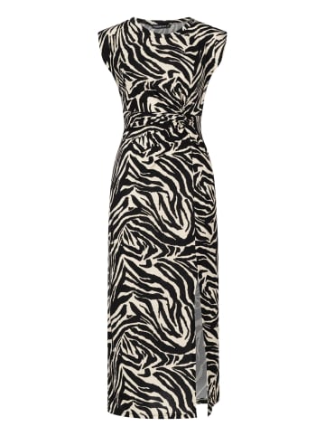 Cloud5ive Cloud5ive Dress with slit in black/beige