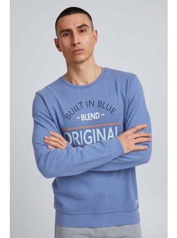 BLEND Sweatshirt Sweatshirt 20713800 - 20713800  Modisches Sweatshirt mit Print in Blau