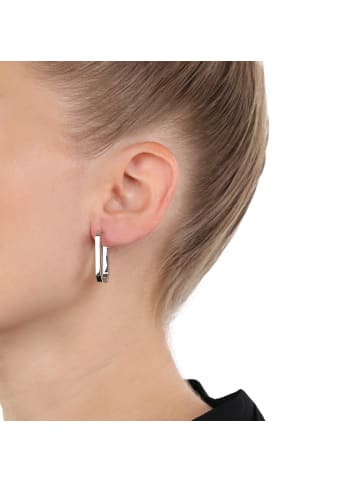 JOOP! Creolen Edelstahl in Silber