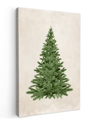 MuchoWow Leinwand Bilder Olivgrün