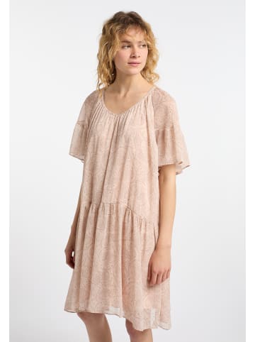 DreiMaster Damen Kleid in Rosa Mehrfarbig