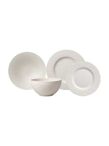Villeroy & Boch Geschirr-Set Manufacture Rock in in weiß