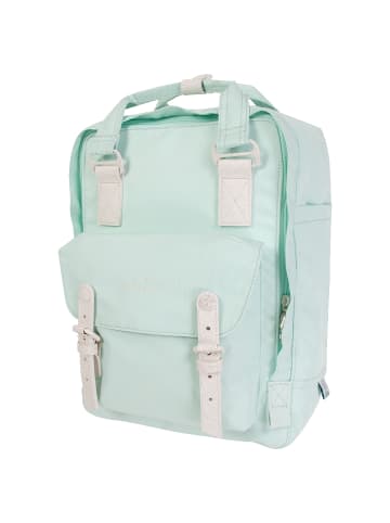 Doughnut Macaroon Monet - Rucksack 14" in light aqua