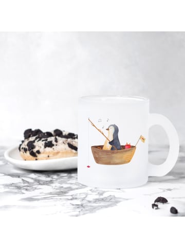 Mr. & Mrs. Panda Teetasse Pinguin Angelboot ohne Spruch in Transparent