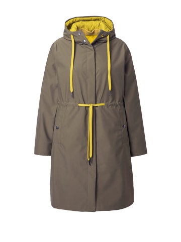 Ulla Popken Mantel in moosgrün