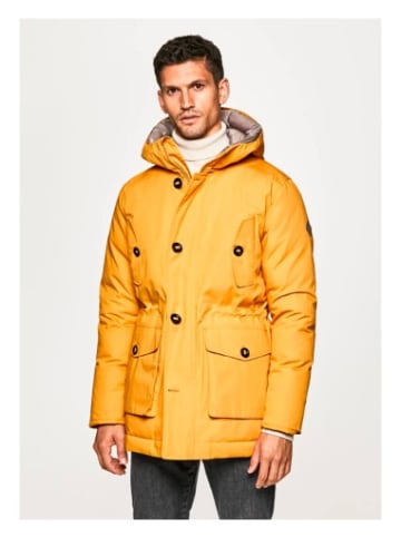 Hackett London Mantel in Gelb