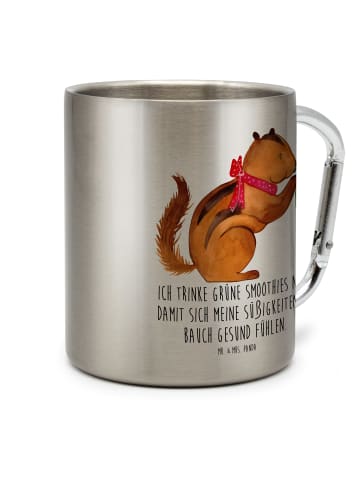 Mr. & Mrs. Panda Becher Eichhörnchen Smoothie mit Spruch in Silber