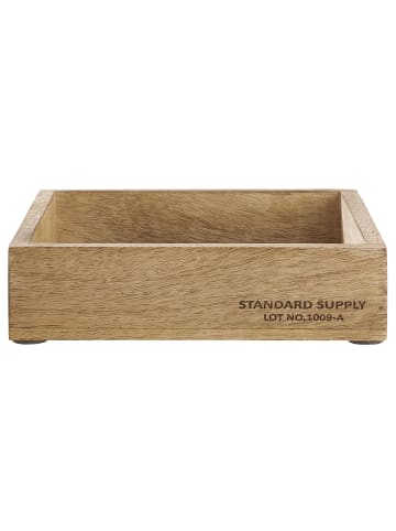 Butlers Holzkasten STANDARD SUPPLY II in Beige