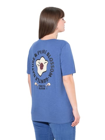 Ulla Popken Shirt in helles segelblau