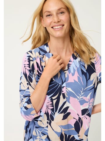 Olsen Tunikashirt Clara in marine mehrfarbig