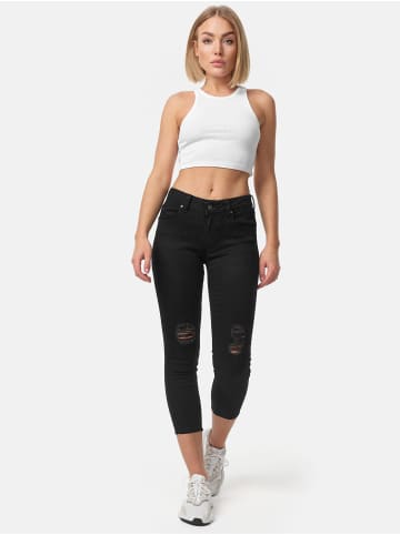 Tazzio Jeans "F111" - Skinny Fit - in Schwarz