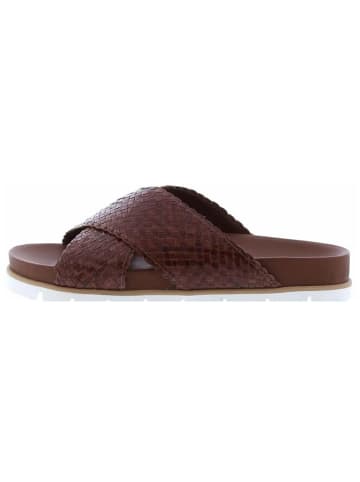 Sioux Pantoletten Libuse in cognac