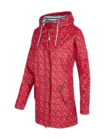 SCHIETWETTER Regenjacke "Nordstrand", Friesennerz in fuchsia-weiss