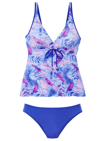 Vivance by Lascana Bügel-Tankini in blau-bedruckt