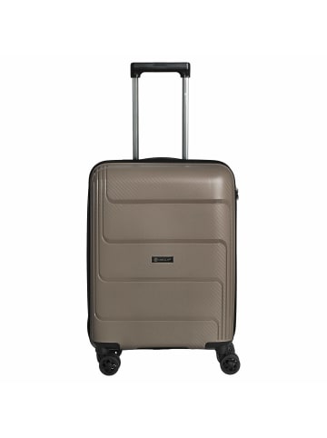 Check.In St. Louis - 4-Rollen-Kabinentrolley 55 cm in taupe