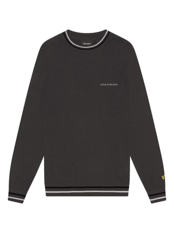 Lyle & Scott Strickpullover in Anthrazit