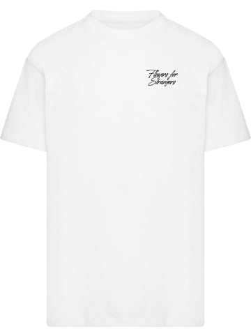 Mister Tee T-Shirt "Flowers For Strangers Heavy Oversize Tee" in Weiß