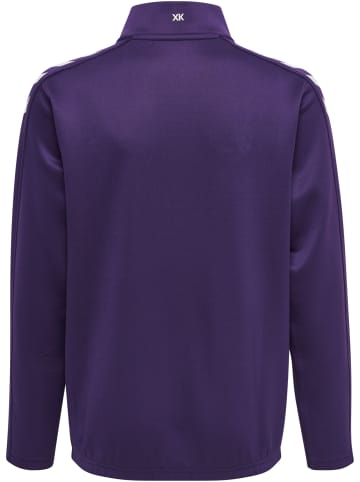 Hummel Halbreißverschluss Sweatshirt Hmlcore Multisport Kinder in ACAI/WHITE