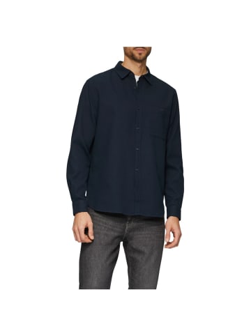S.OLIVER RED LABEL Langarmhemd in Blau