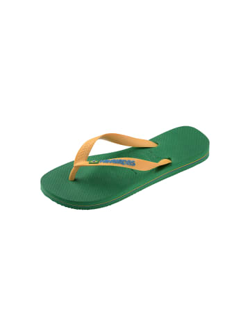 Havaianas Tong Brasil Logo Grün