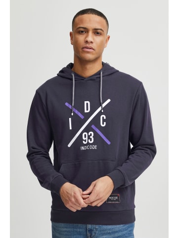 INDICODE Hoodie IDLeon - 50355MM  Sweatshirt mit Print in dunkelblau